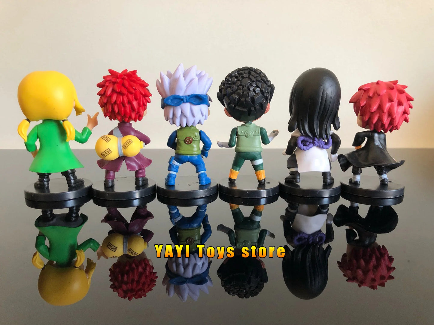 Conjunto de 12 Mini Bonecos - Naruto Shippuden