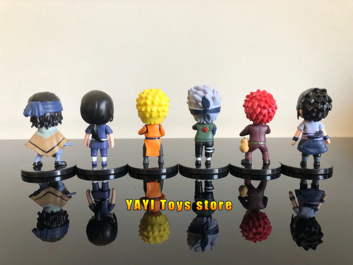 Conjunto de 12 Mini Bonecos - Naruto Shippuden