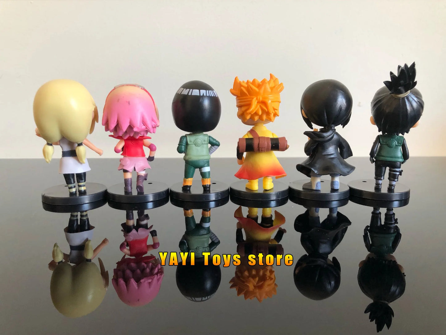 Conjunto de 12 Mini Bonecos - Naruto Shippuden