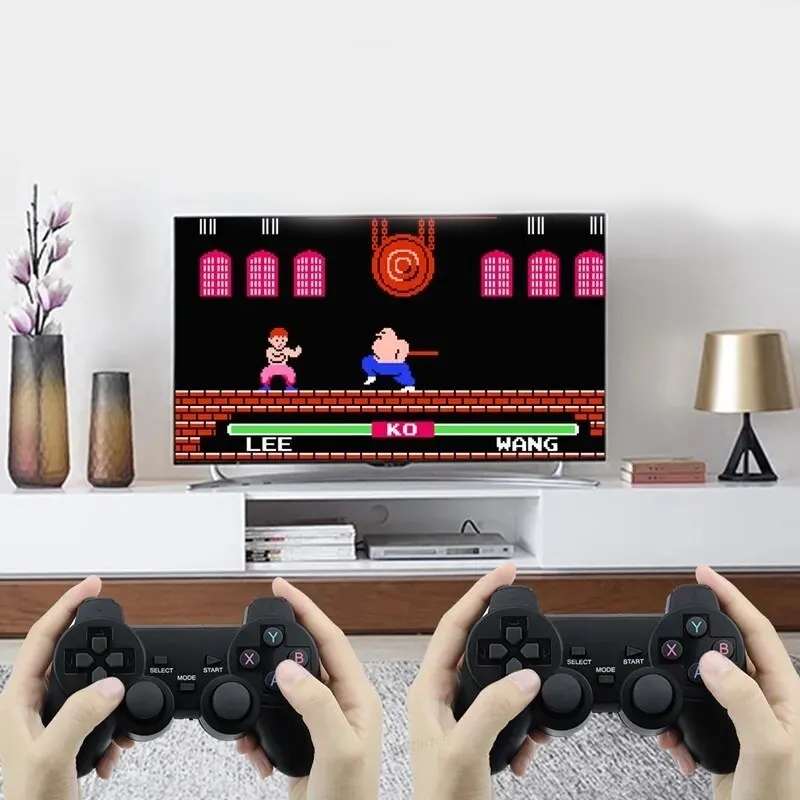 Console Retro  com 20.000 Jogos, Controle Sem Fio e Design Portátil